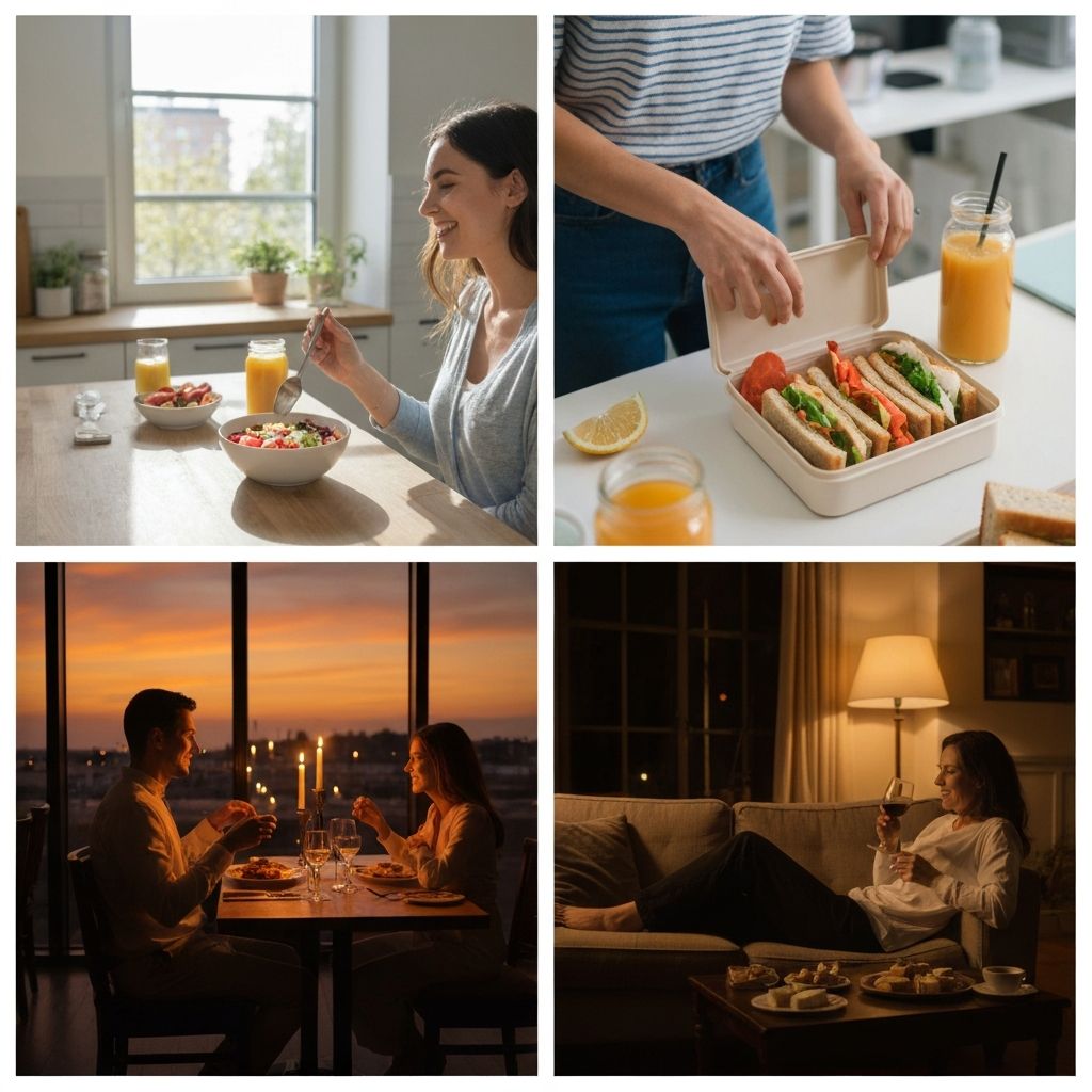 Momente diferite ale zilei